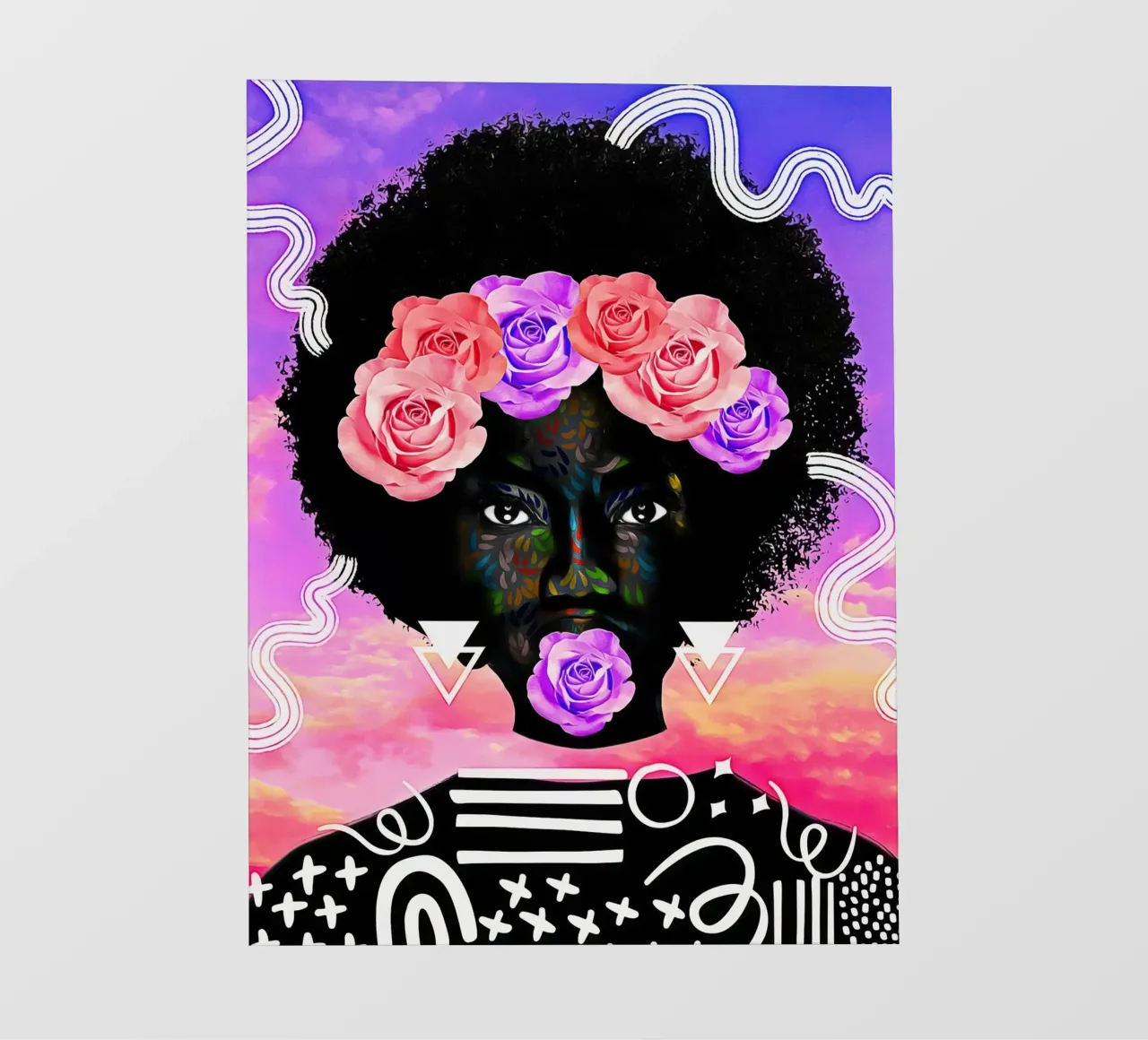 Afro Cycle telo in pvc da Mathudace Créas