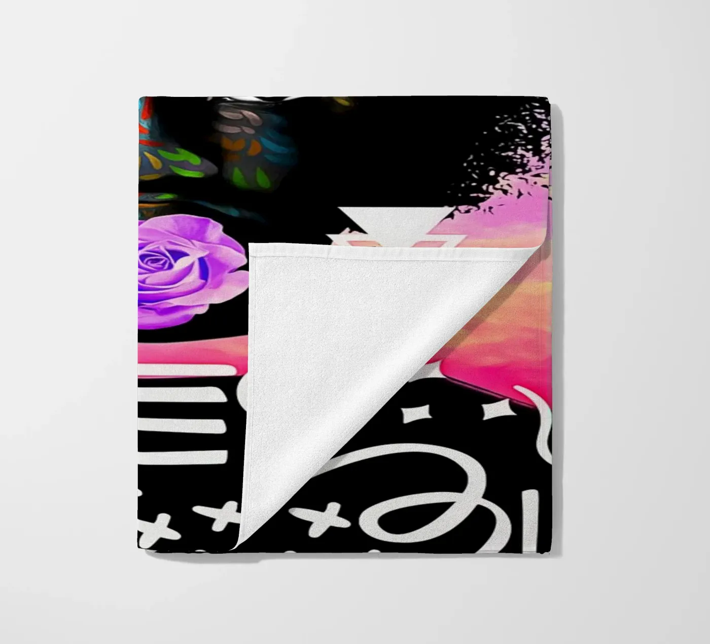 Afro Cycle beach towel by Mathudace Créas