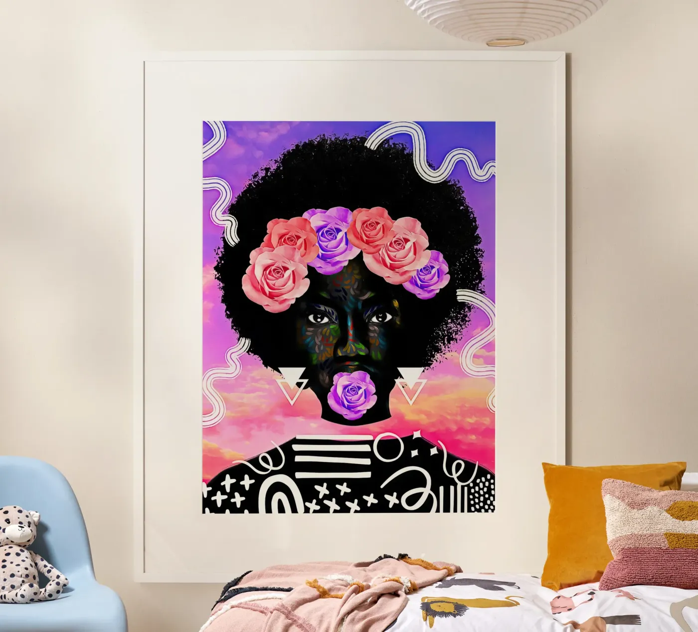 Afro Cycle poster de Mathudace Créas
