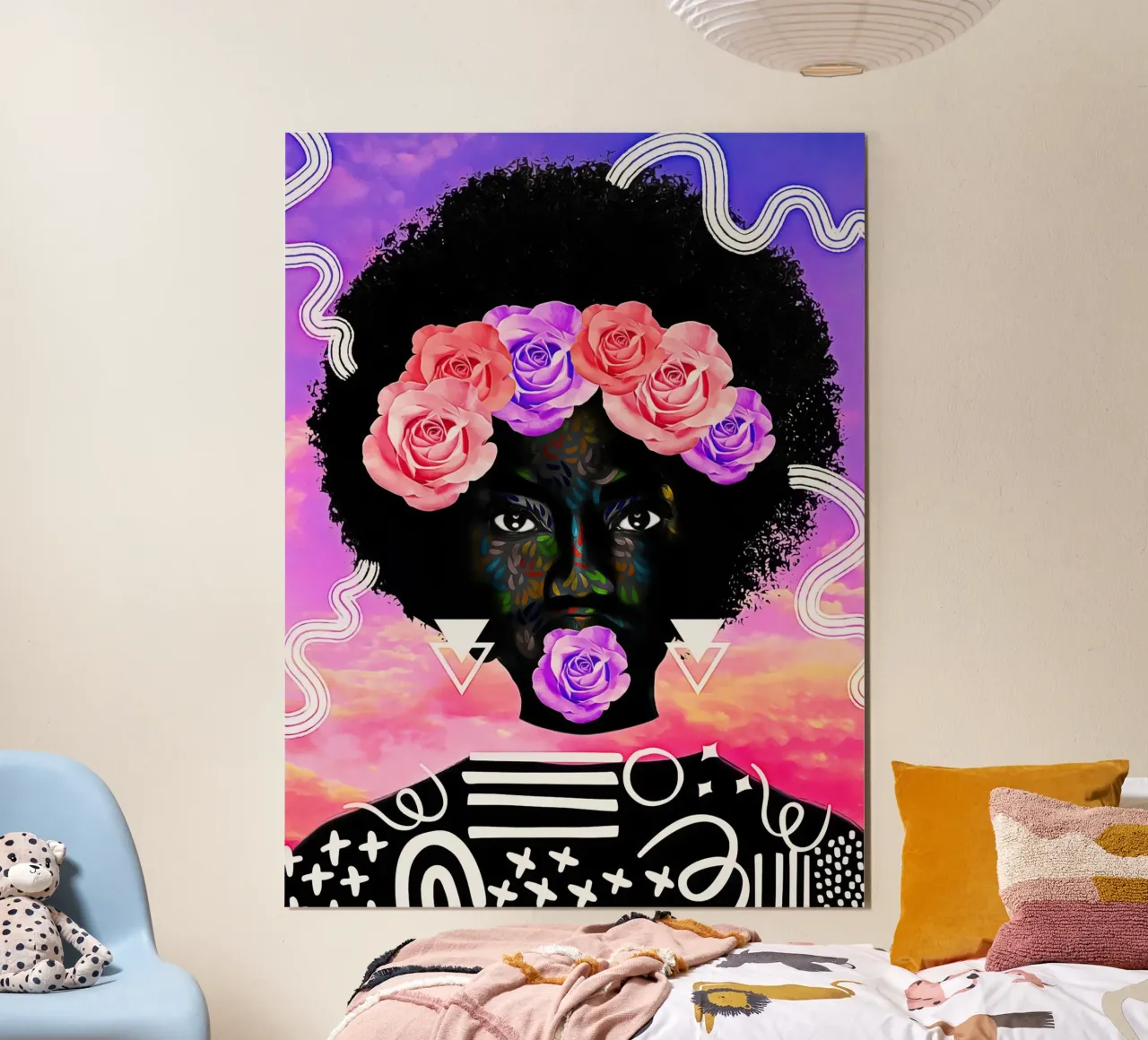 Afro Cycle poster da Mathudace Créas