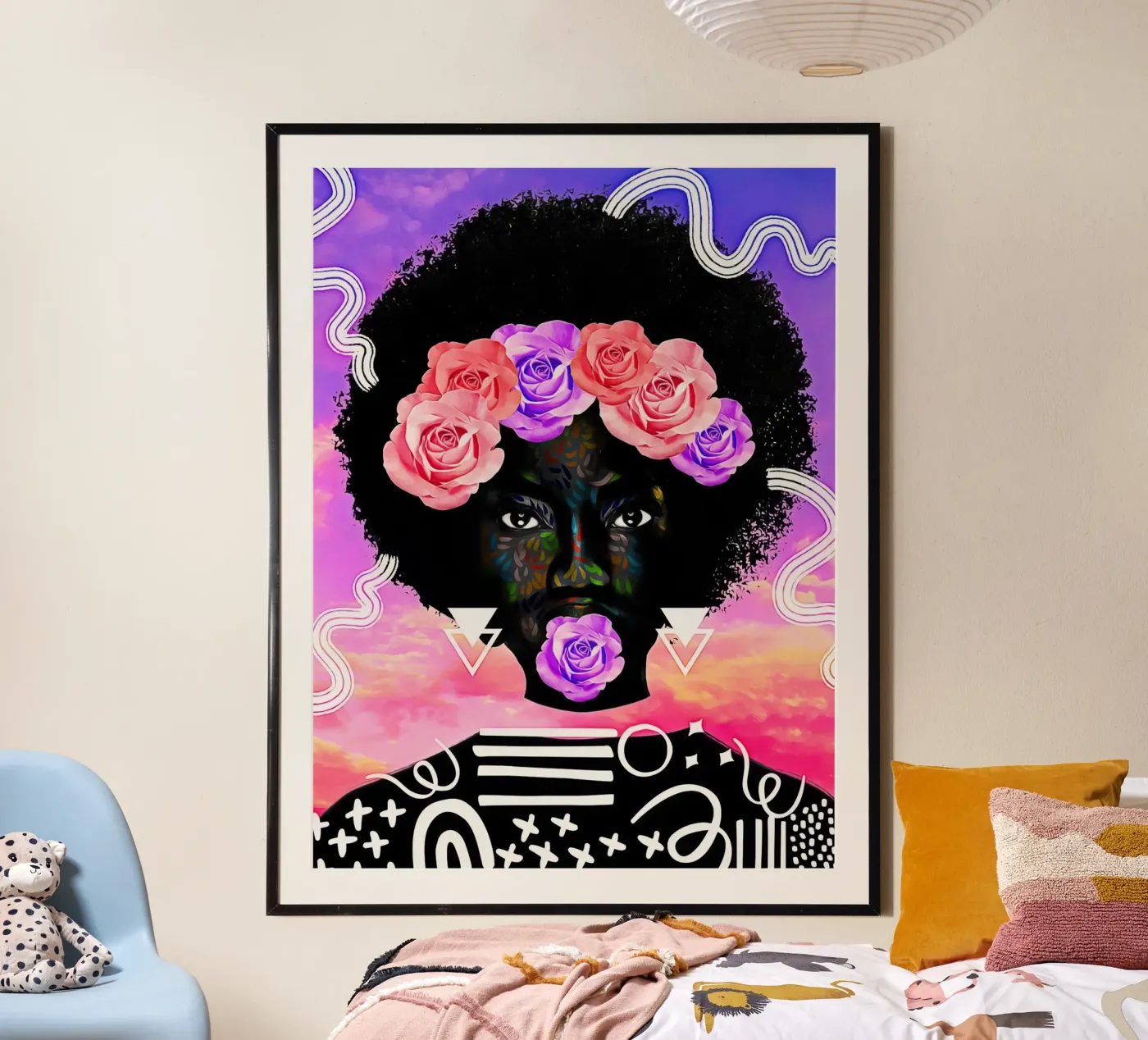 Afro Cycle poster de Mathudace Créas
