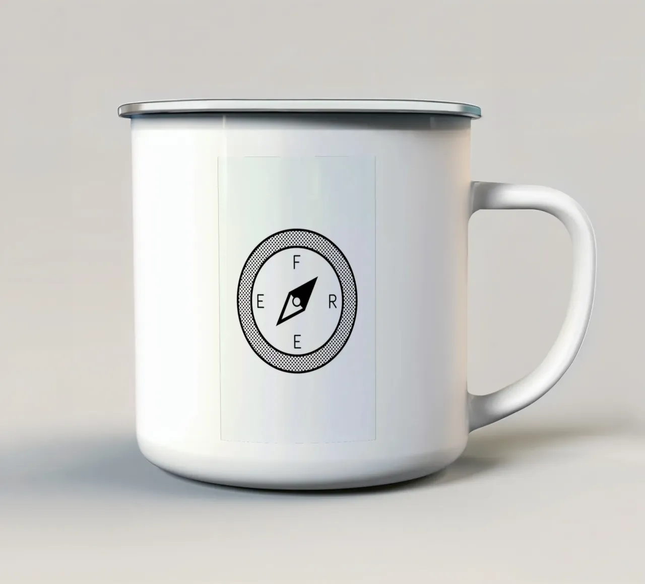 Free tazza in smalto da Chris Wharton