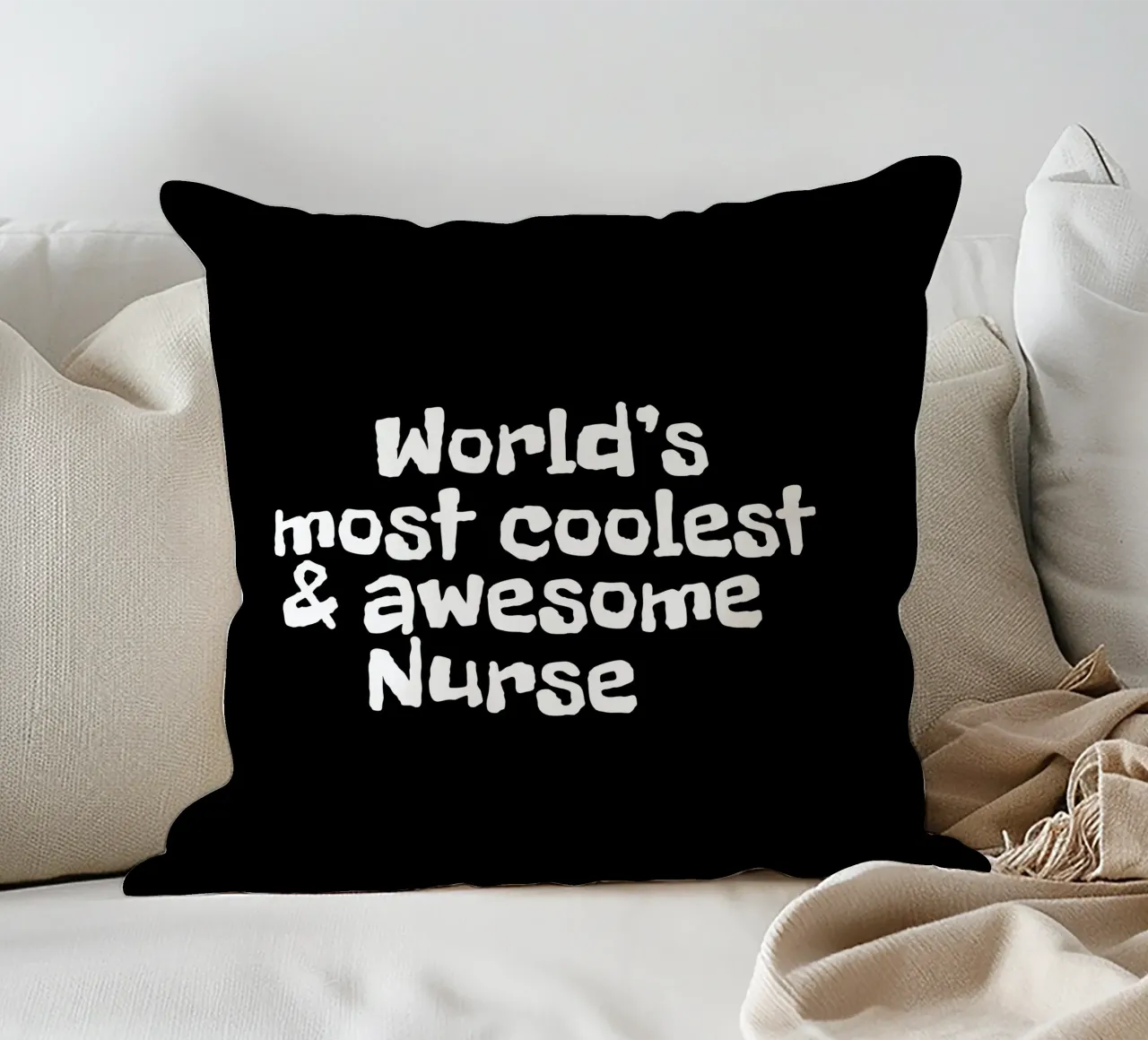 World's most coolest and awesome nurse cuscino da happieeagle