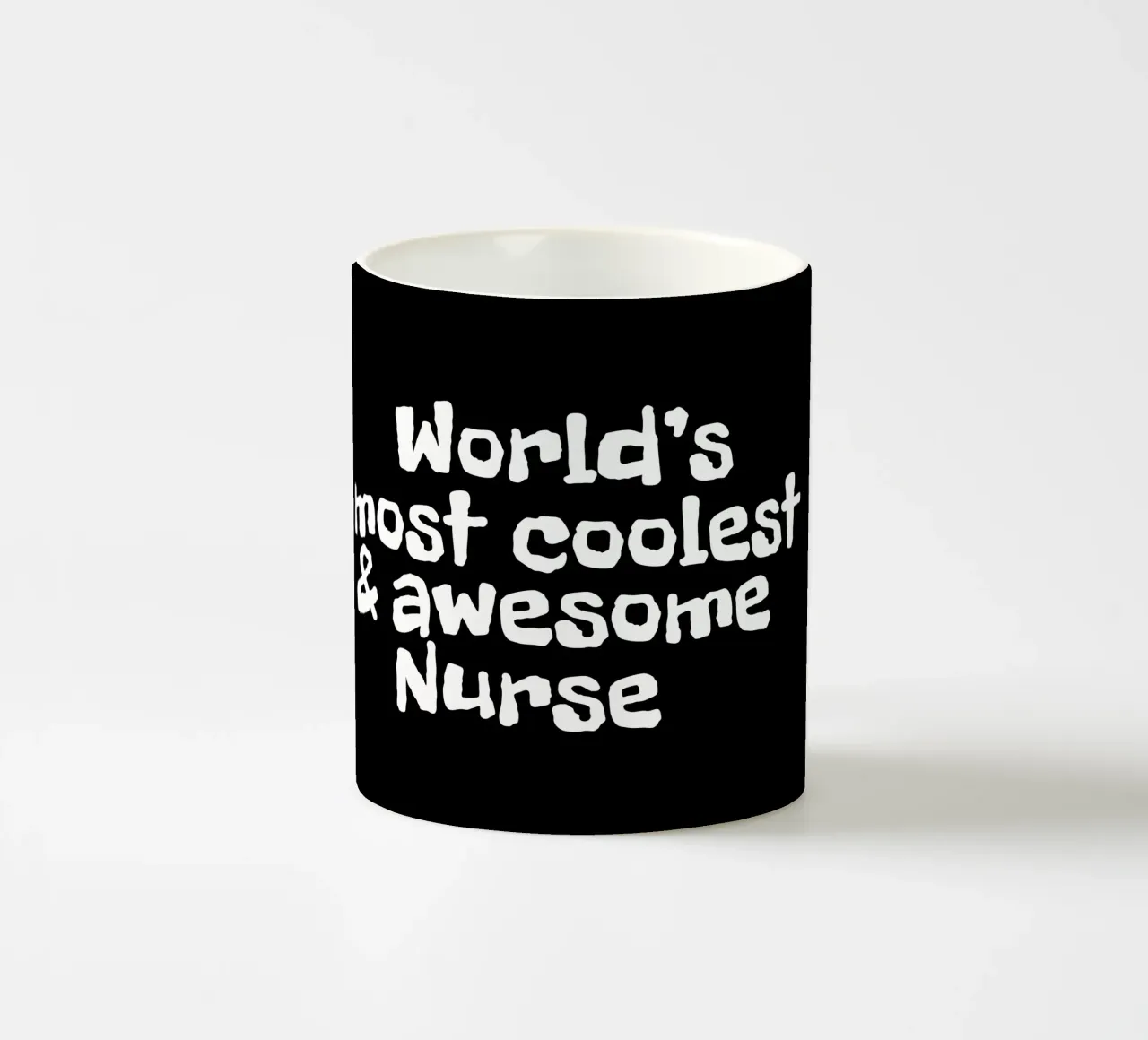 World's most coolest and awesome nurse tazza in ceramica da happieeagle