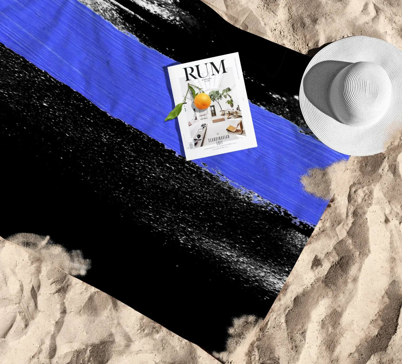 Afro Sky telo mare da Mathudace Créas