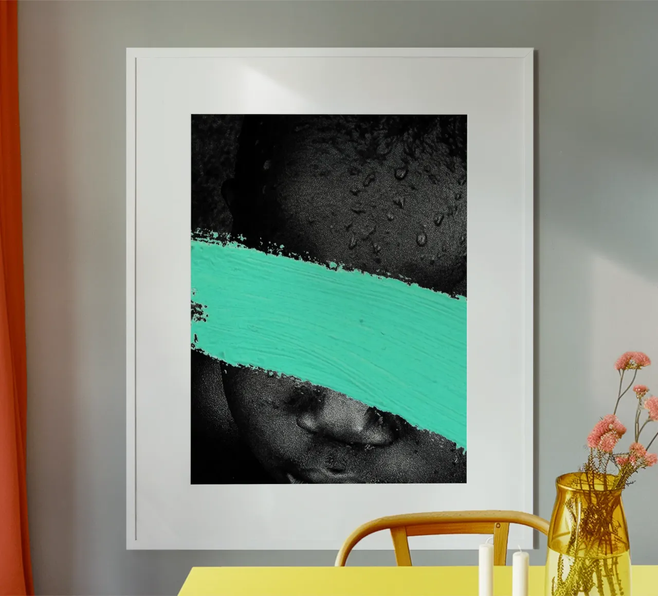 Afro Faraway poster da Mathudace Créas