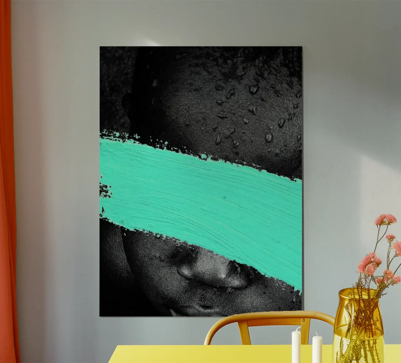 Afro Faraway poster da Mathudace Créas