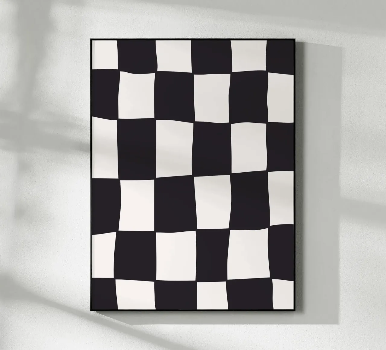 Checkers BW plexiglass da Bytenar