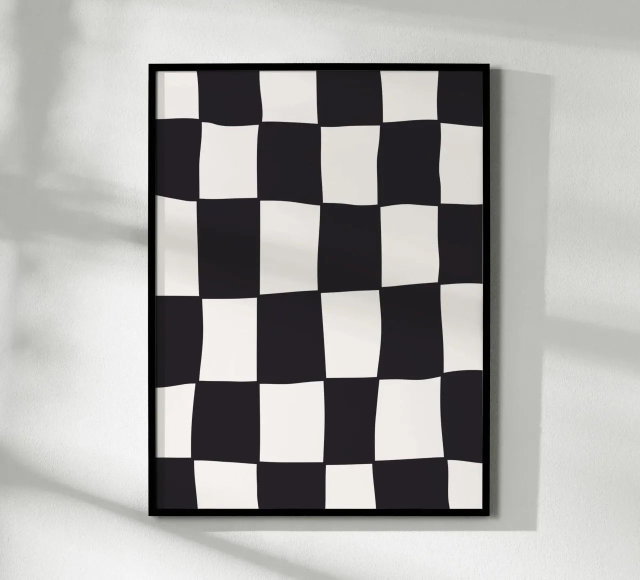 Checkers BW poster da Bytenar