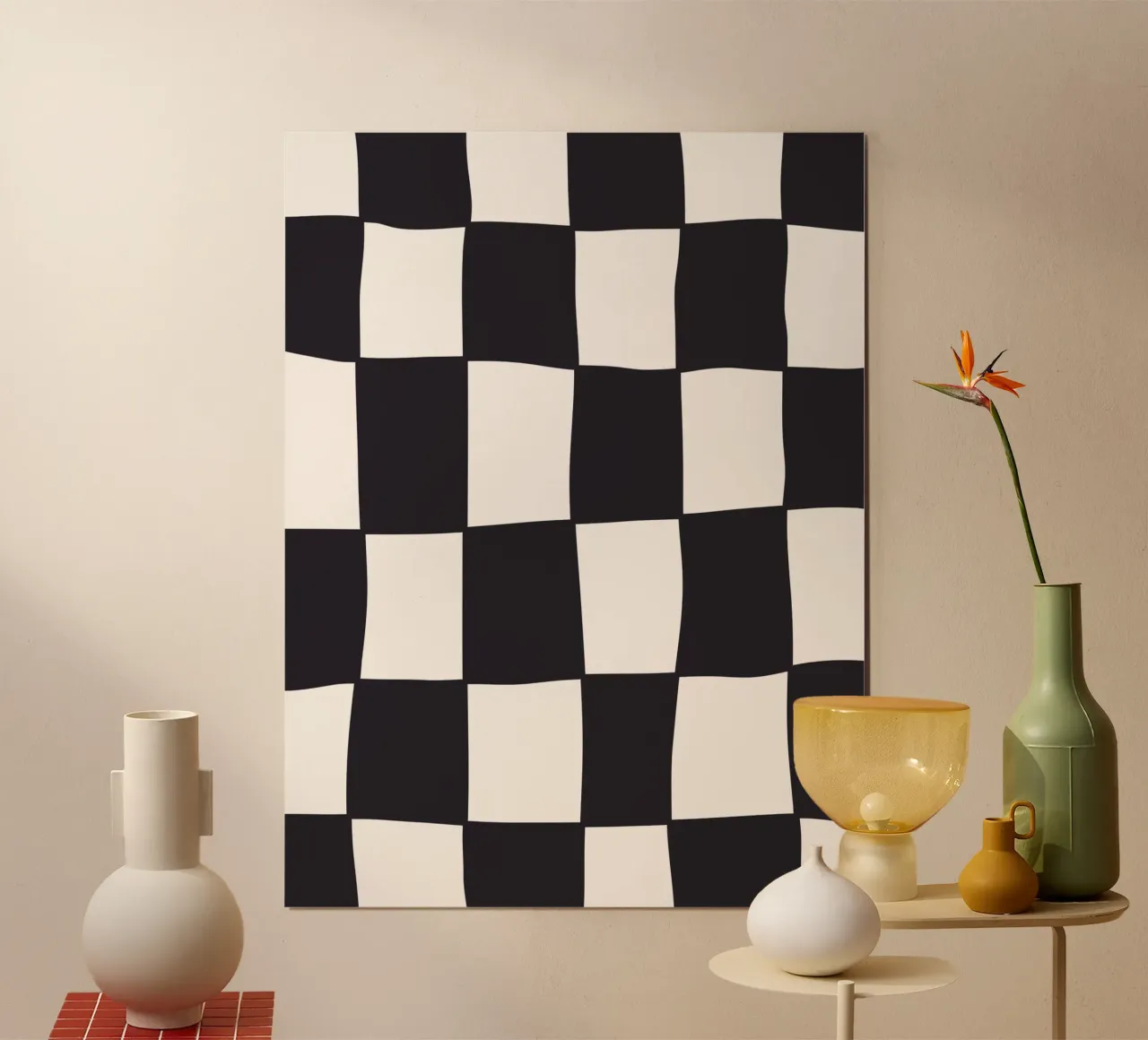 Checkers BW carta hahnemühle da Bytenar