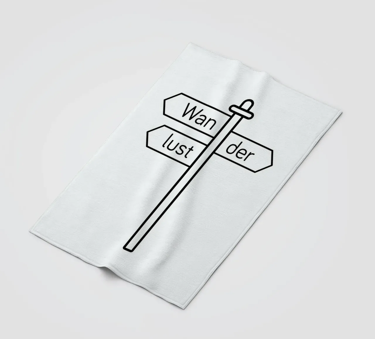 Wanderlust Fleecedecke von Chris Wharton