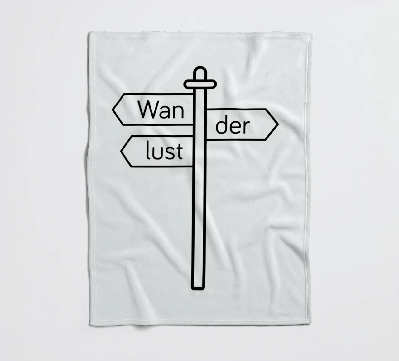 Wanderlust Fleecedecke von Chris Wharton