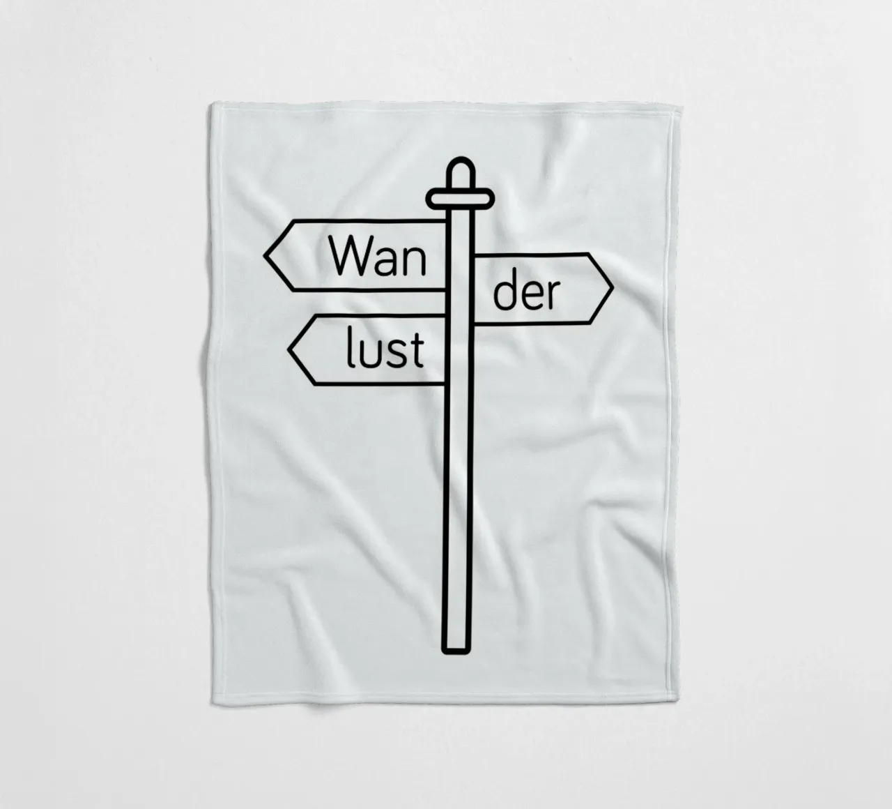 Wanderlust Fleecedecke von Chris Wharton