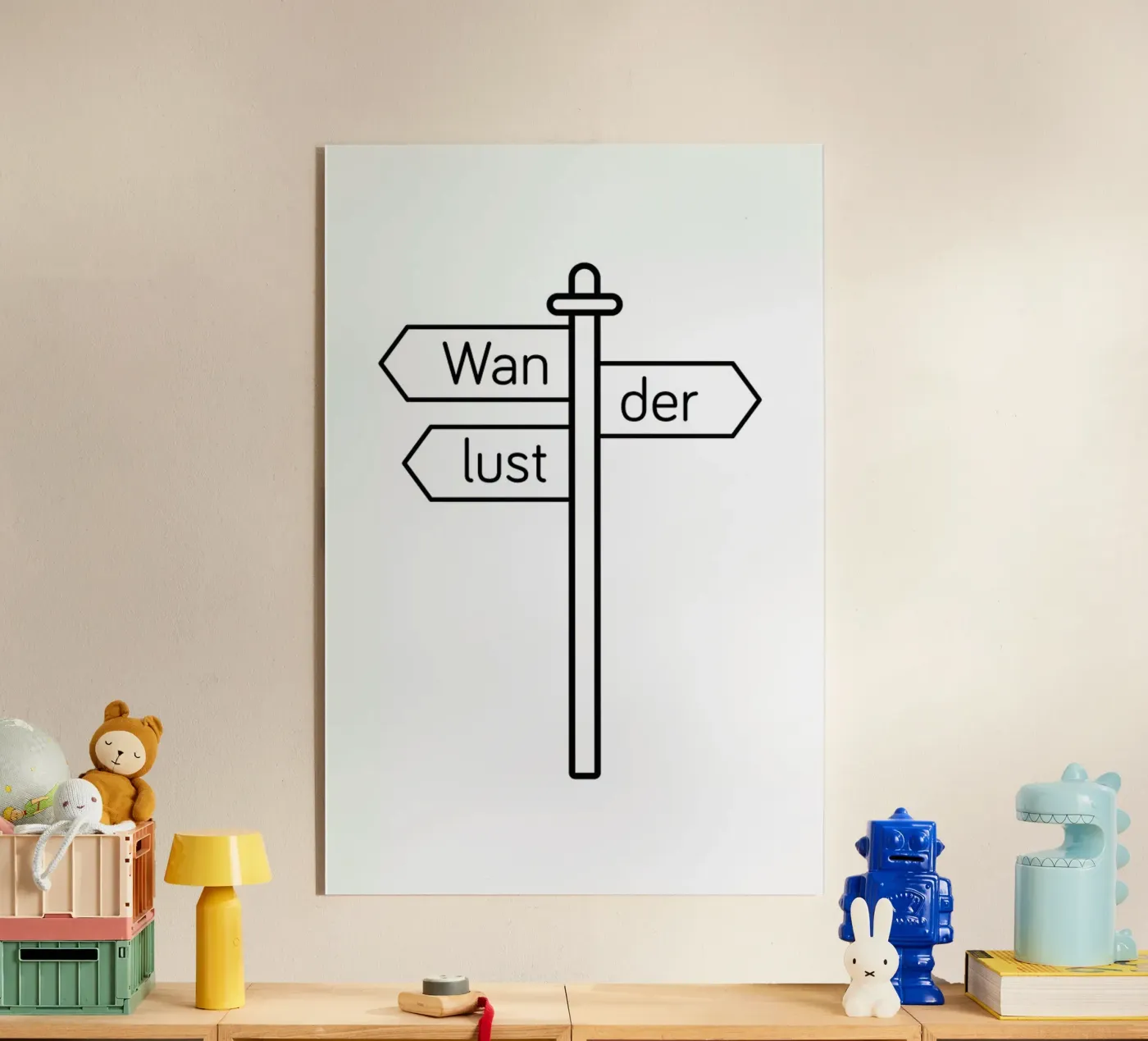 Wanderlust acrylic glass by Chris Wharton