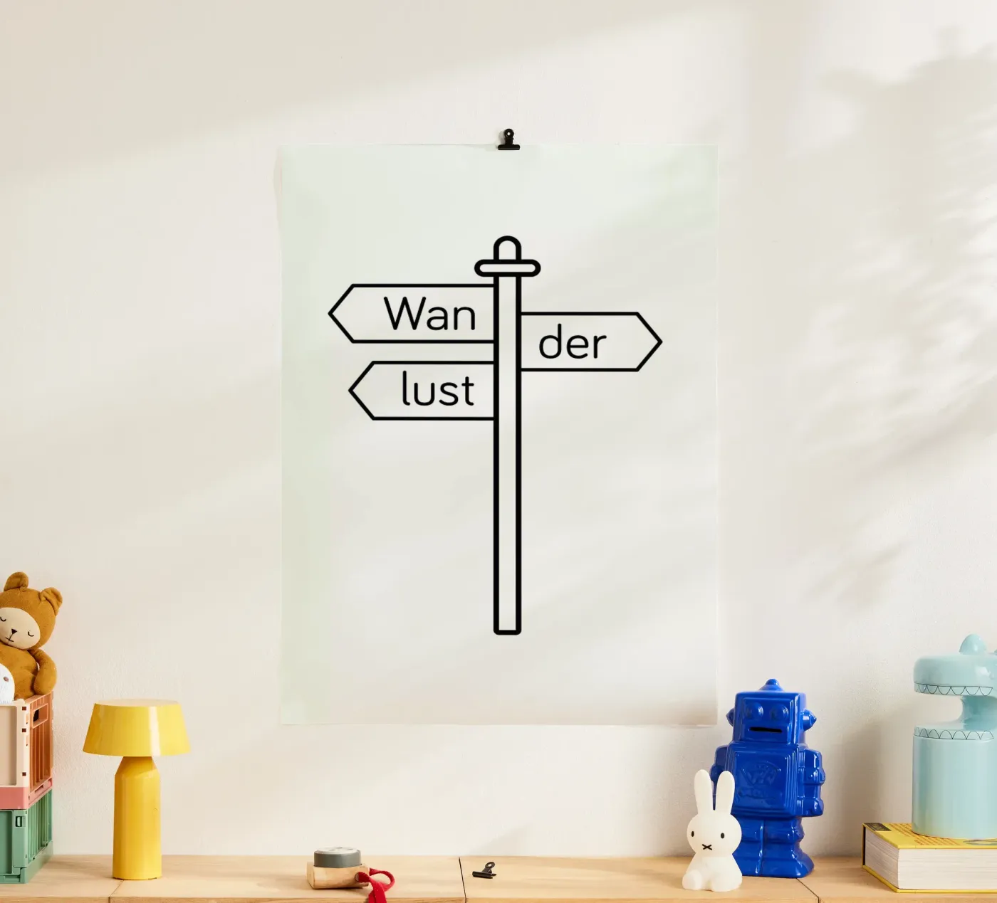 Wanderlust poster by Chris Wharton