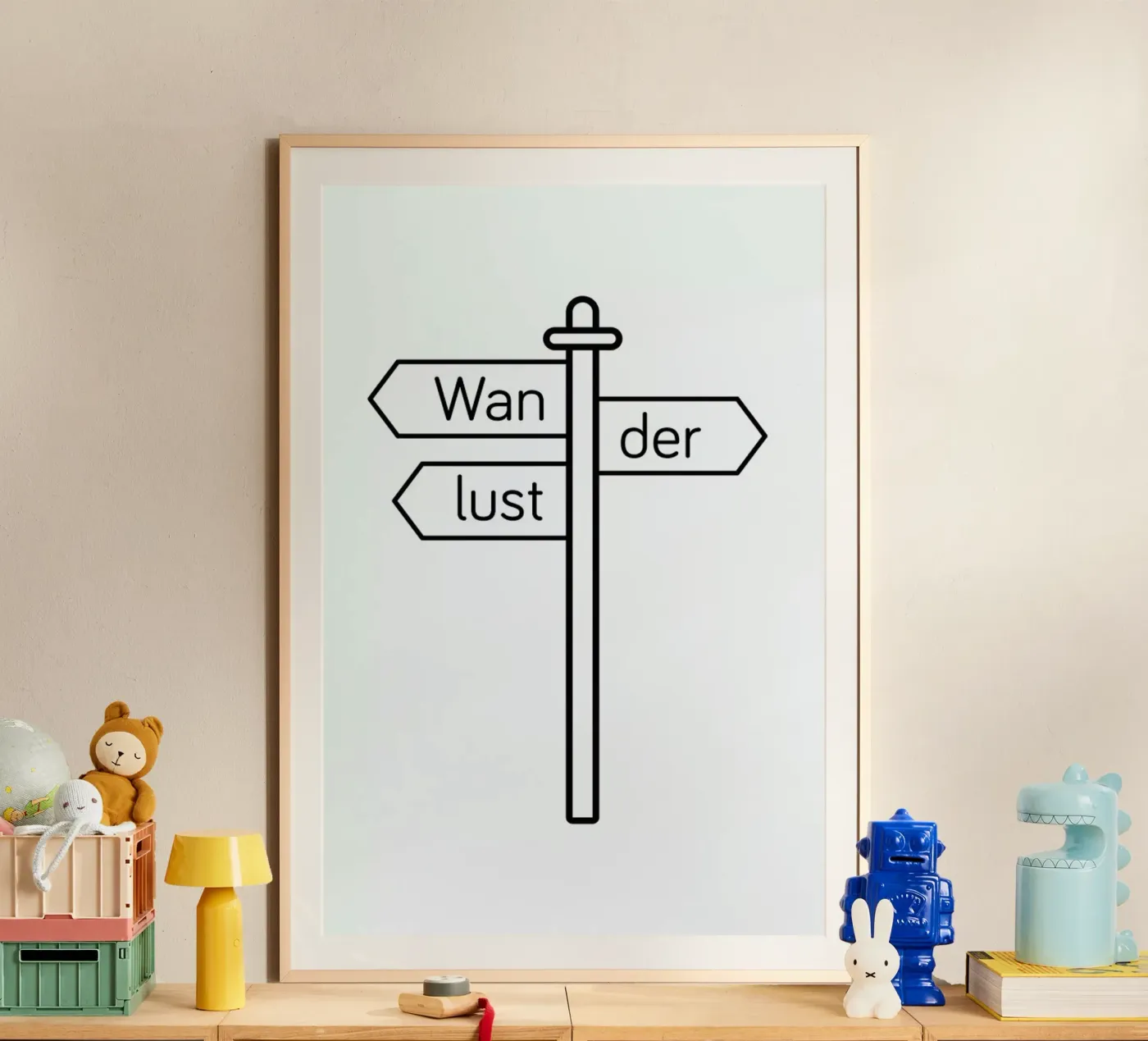 Wanderlust poster by Chris Wharton
