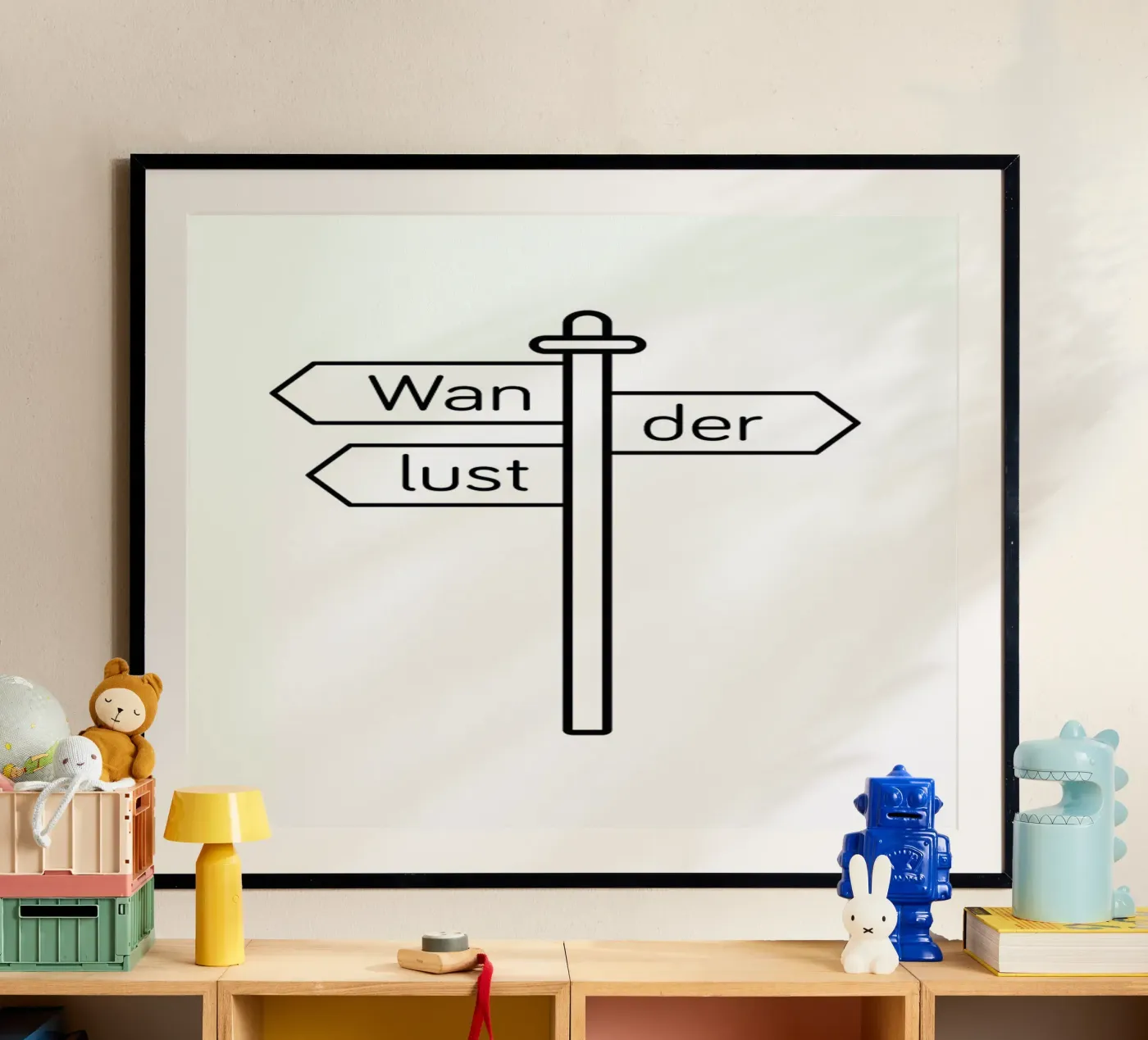 Wanderlust poster by Chris Wharton