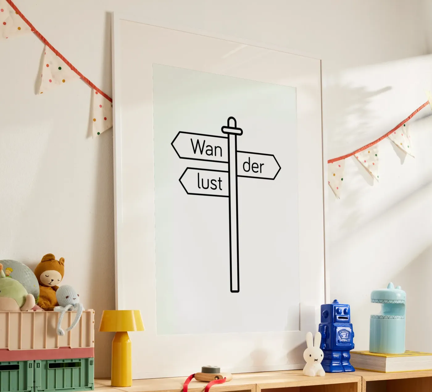 Wanderlust poster by Chris Wharton