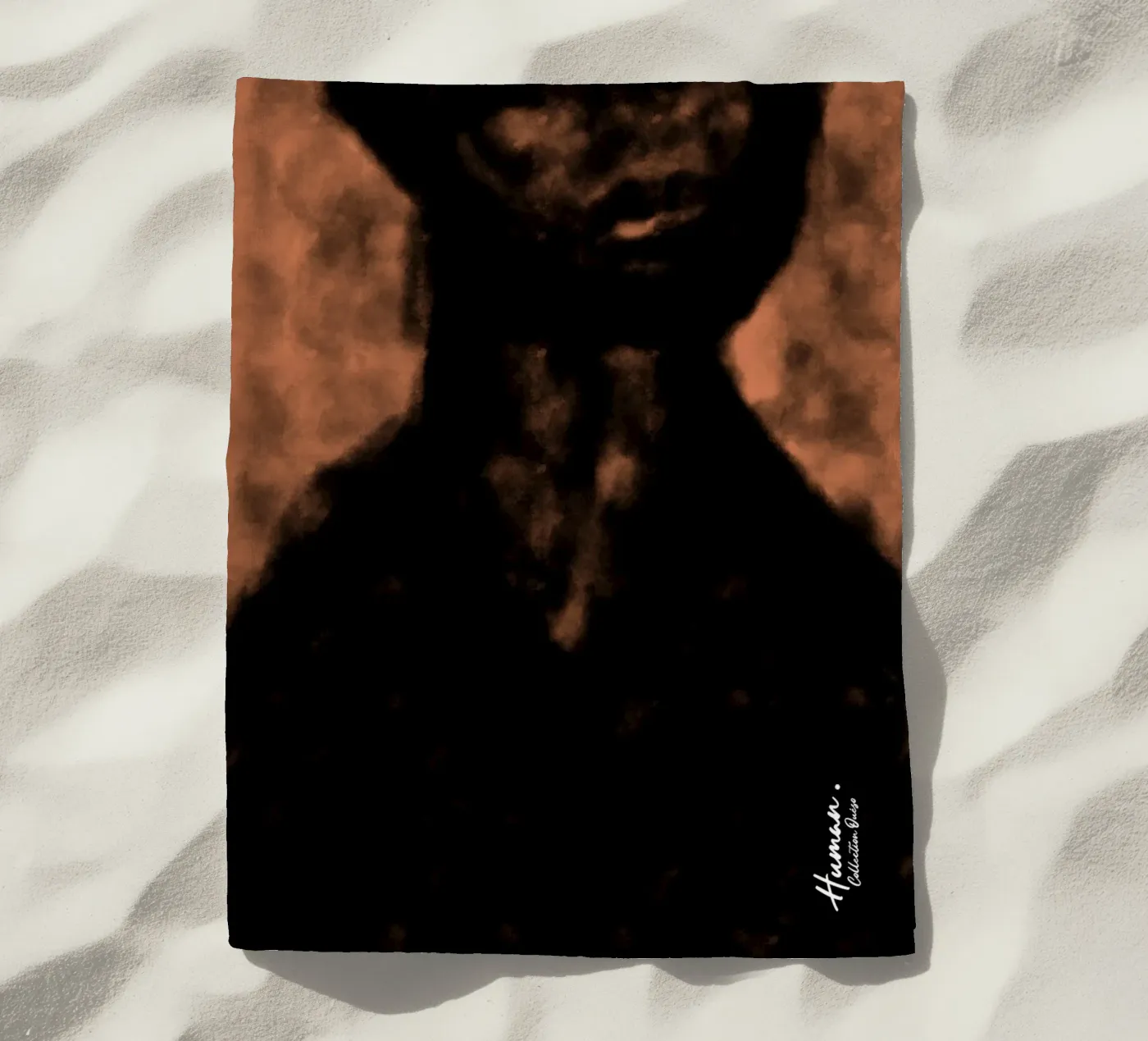 Afro Dusk strandhanddoek van Mathudace Créas