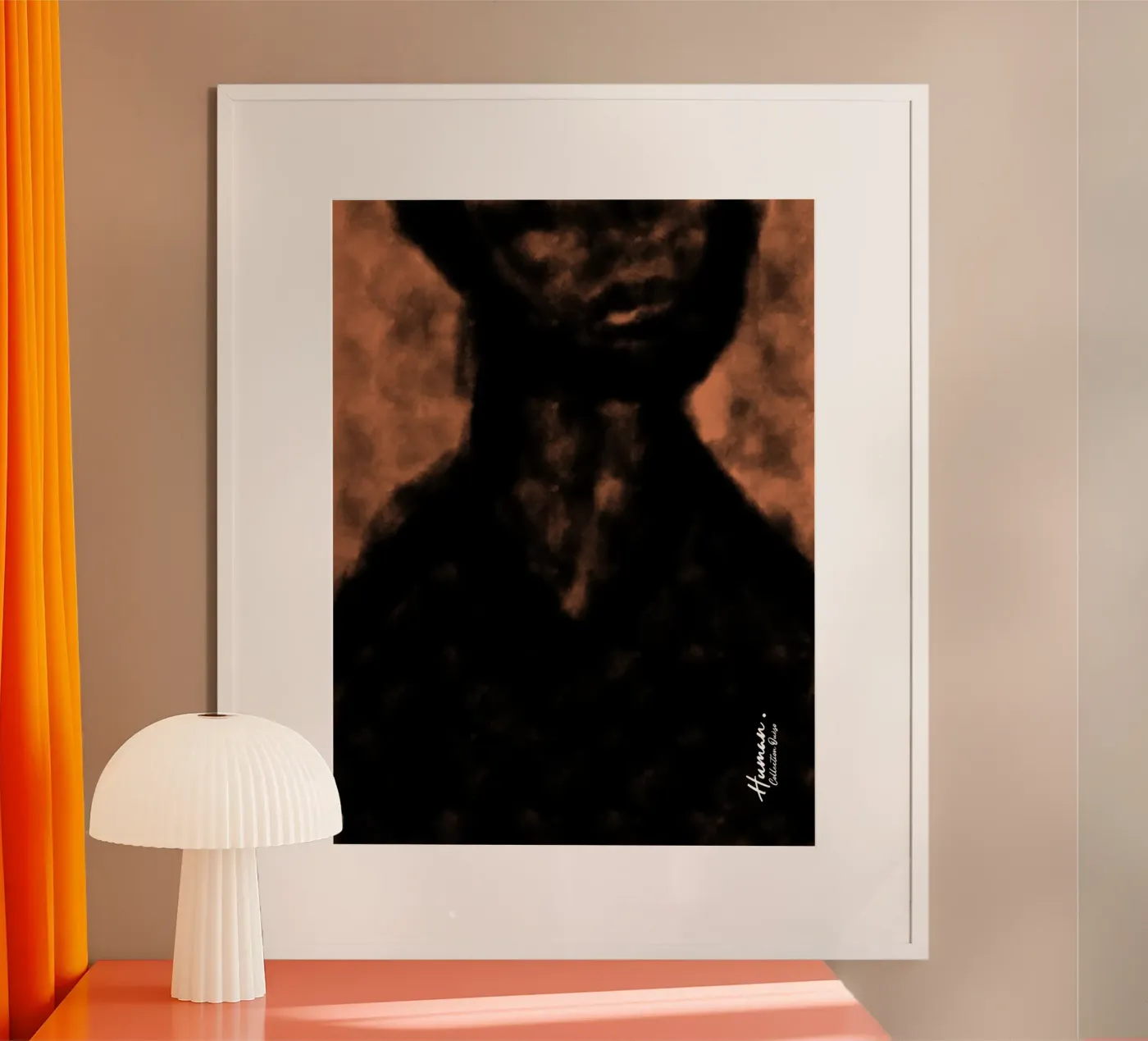 Afro Dusk poster van Mathudace Créas