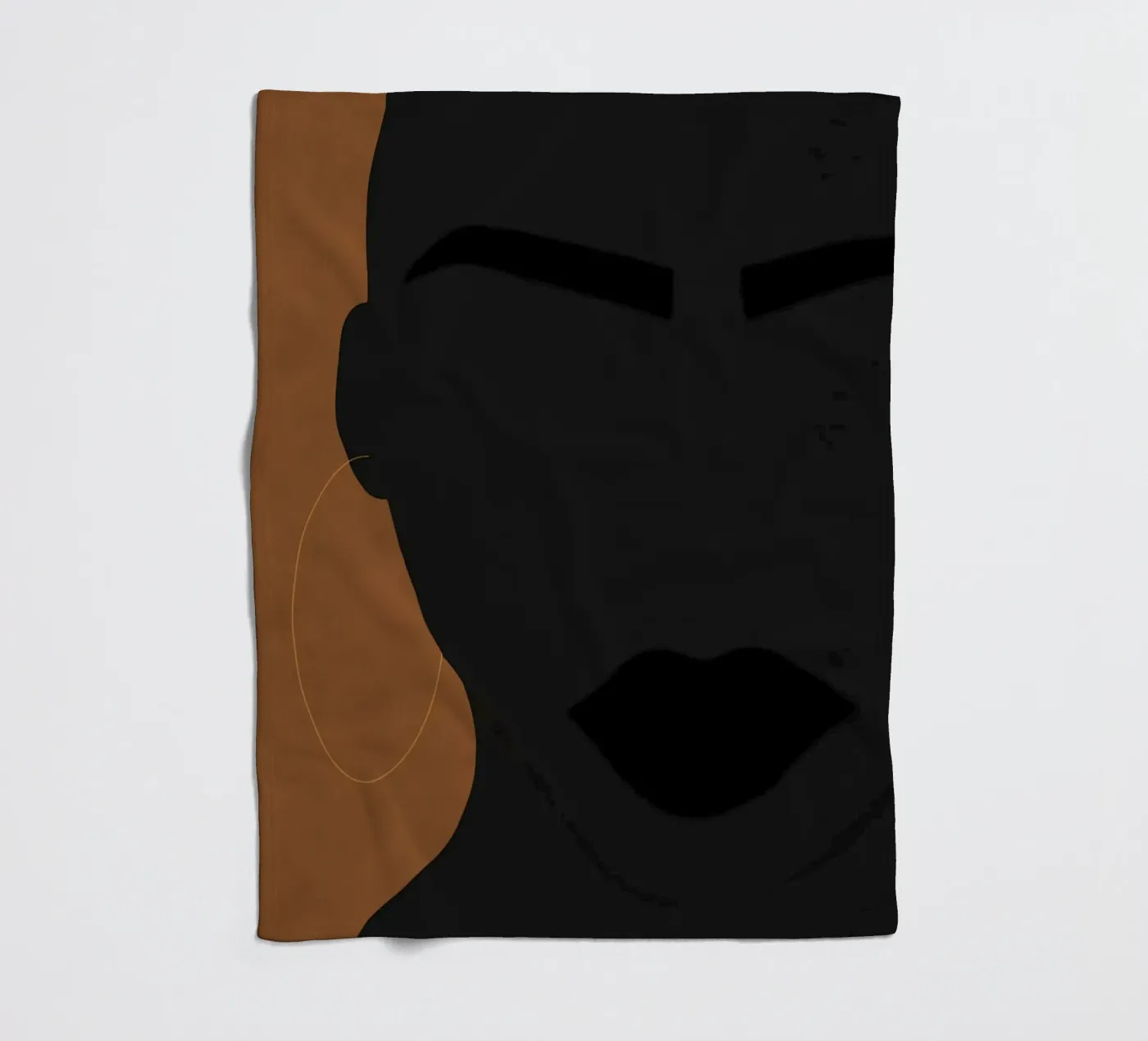 Afro Epic Fleecedecke von Mathudace Créas