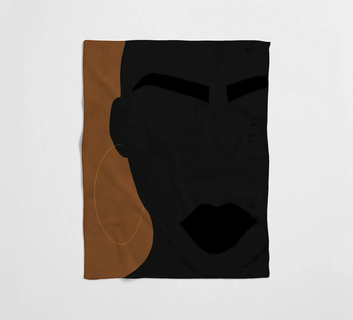 Afro Epic Fleecedecke von Mathudace Créas