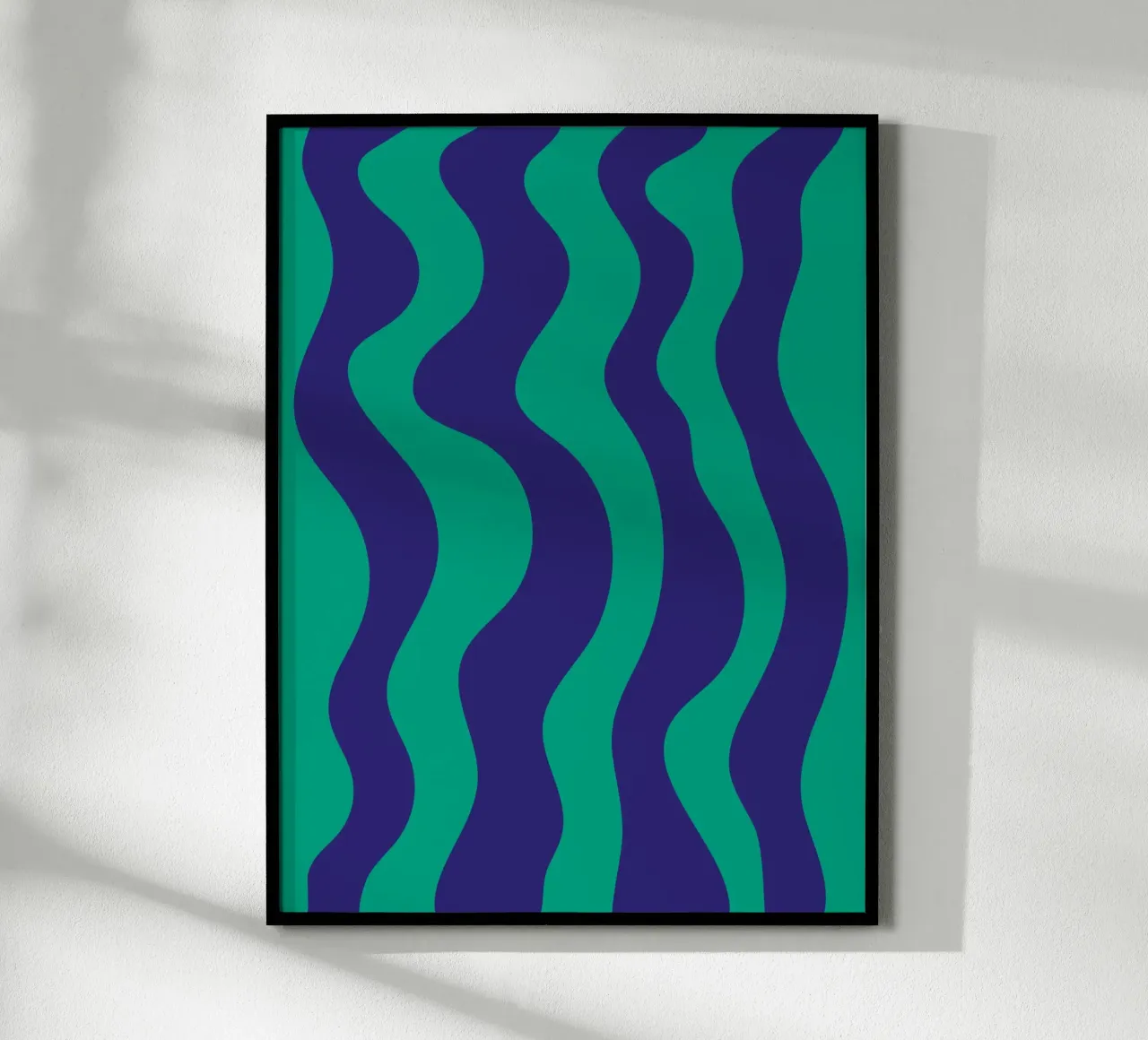 Wavy BG poster da Bytenar