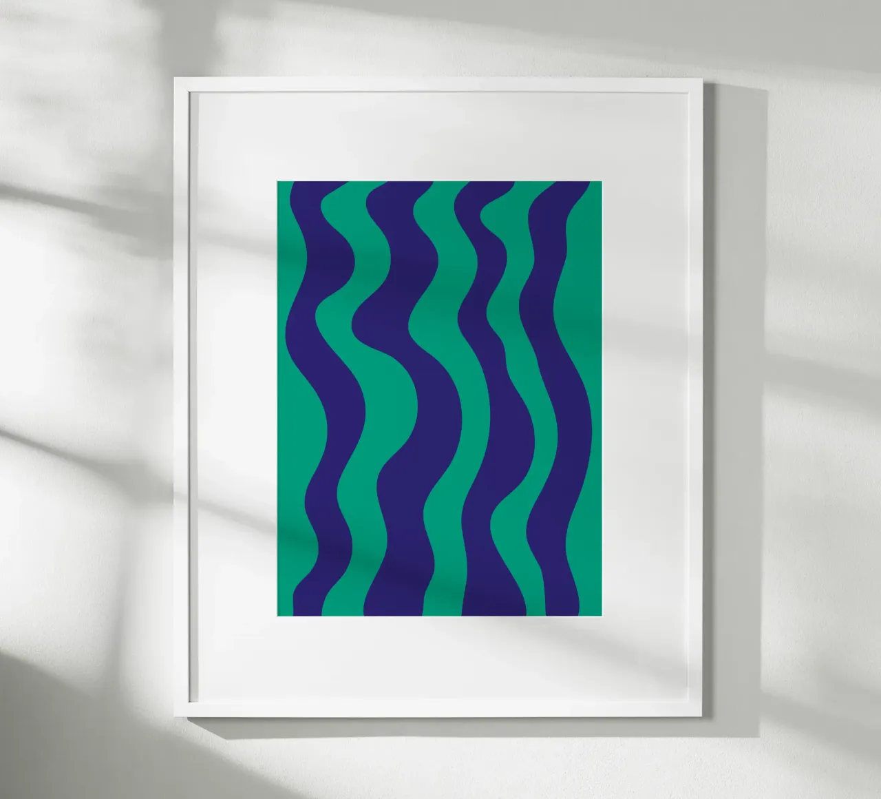 Wavy BG poster da Bytenar