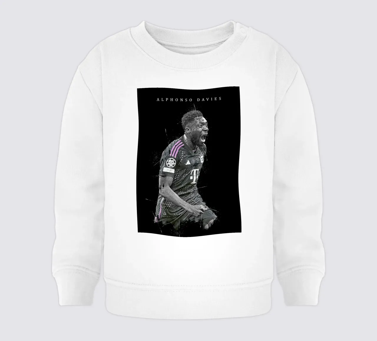 Alphonso Davies felpa neonato da tenten