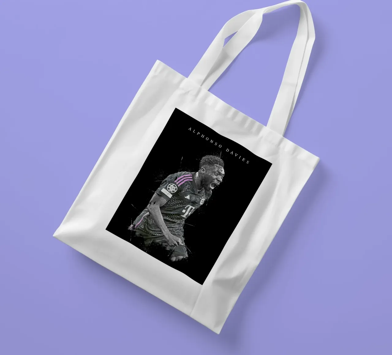 Alphonso Davies borsa in juta da tenten