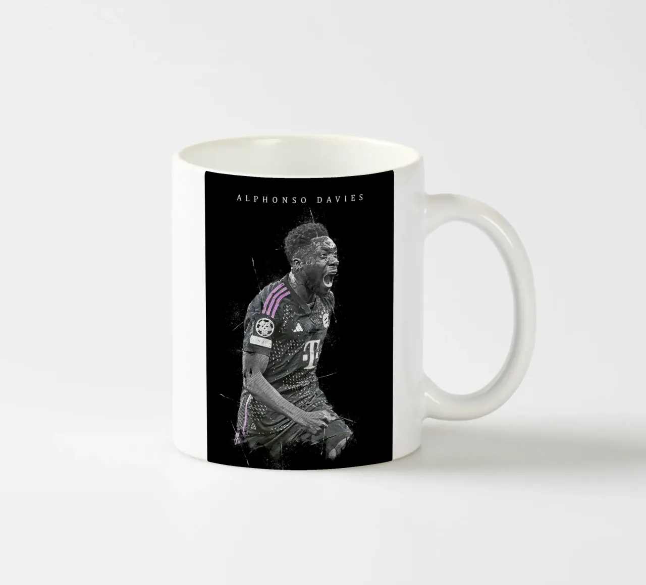 Alphonso Davies tazza in ceramica da tenten