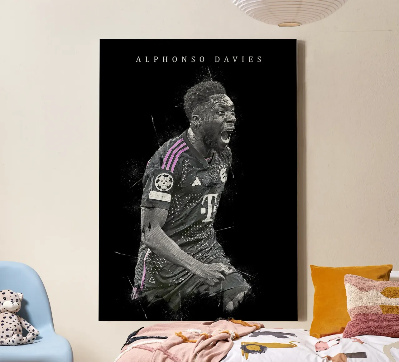 Alphonso Davies tela da tenten