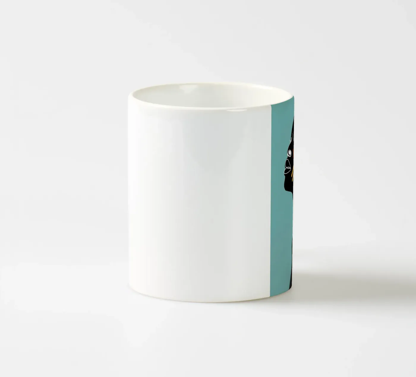 Afro Paradox ceramic mug by Mathudace Créas