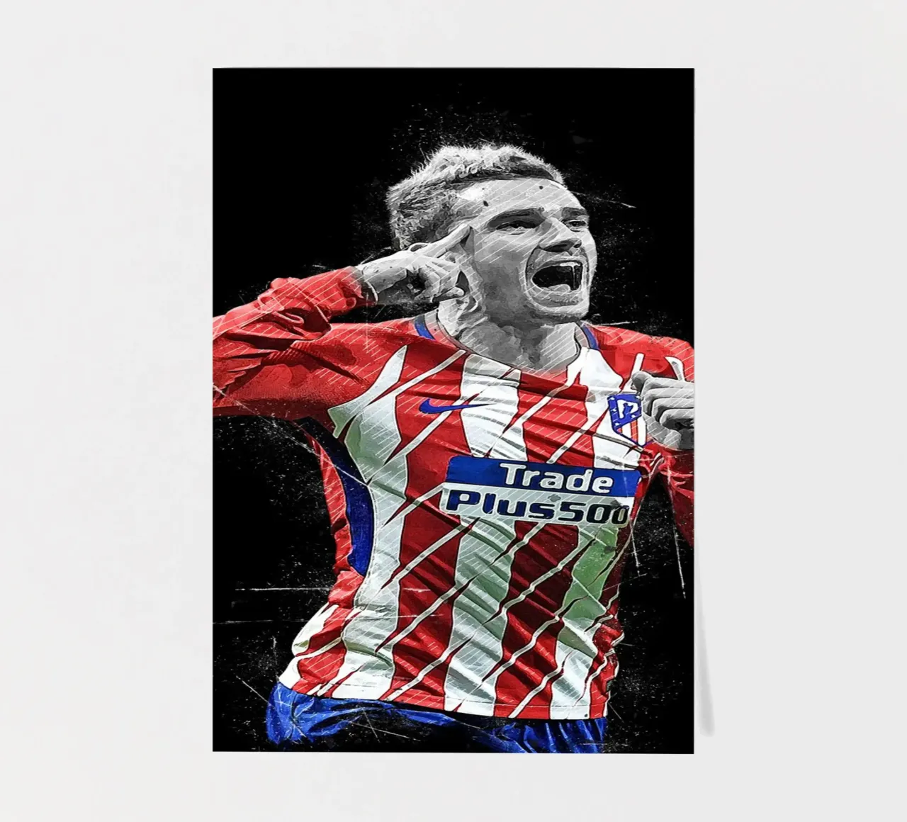 Antoine Griezmann Stickerbogen von tenten