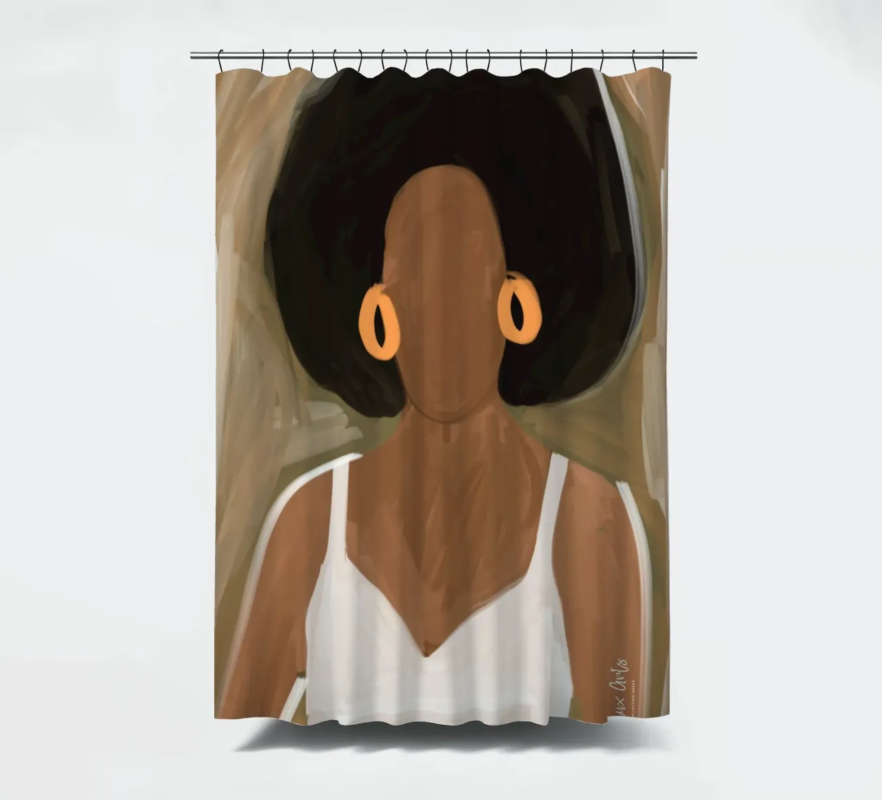 Afro Ayinde tenda da doccia da Mathudace Créas
