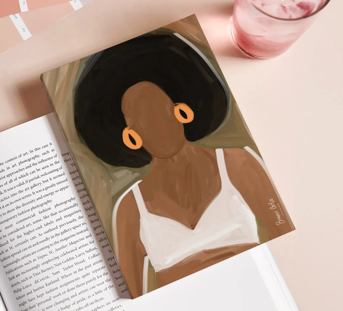 Afro Ayinde notebook by Mathudace Créas