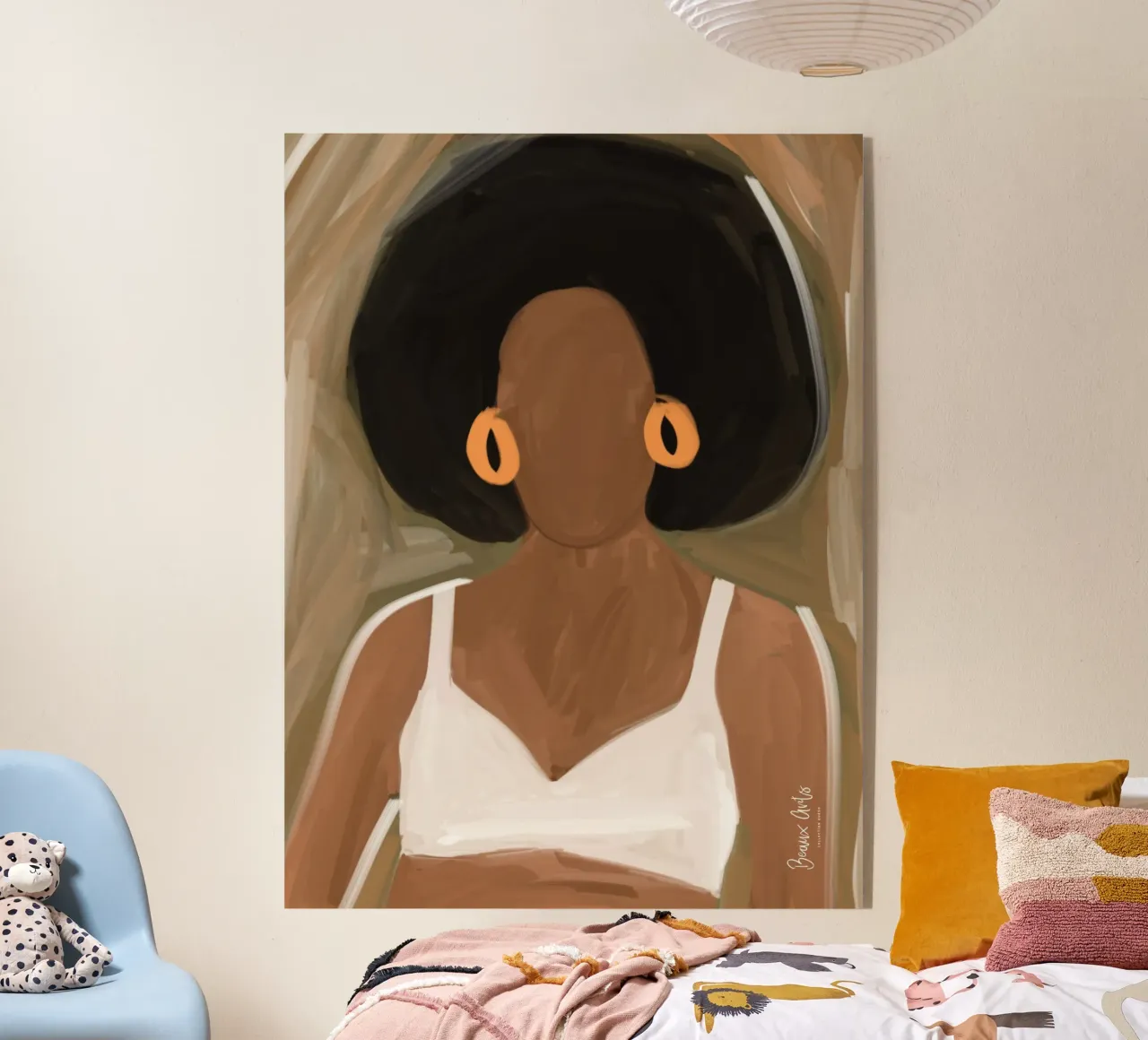 Afro Ayinde plexiglass da Mathudace Créas