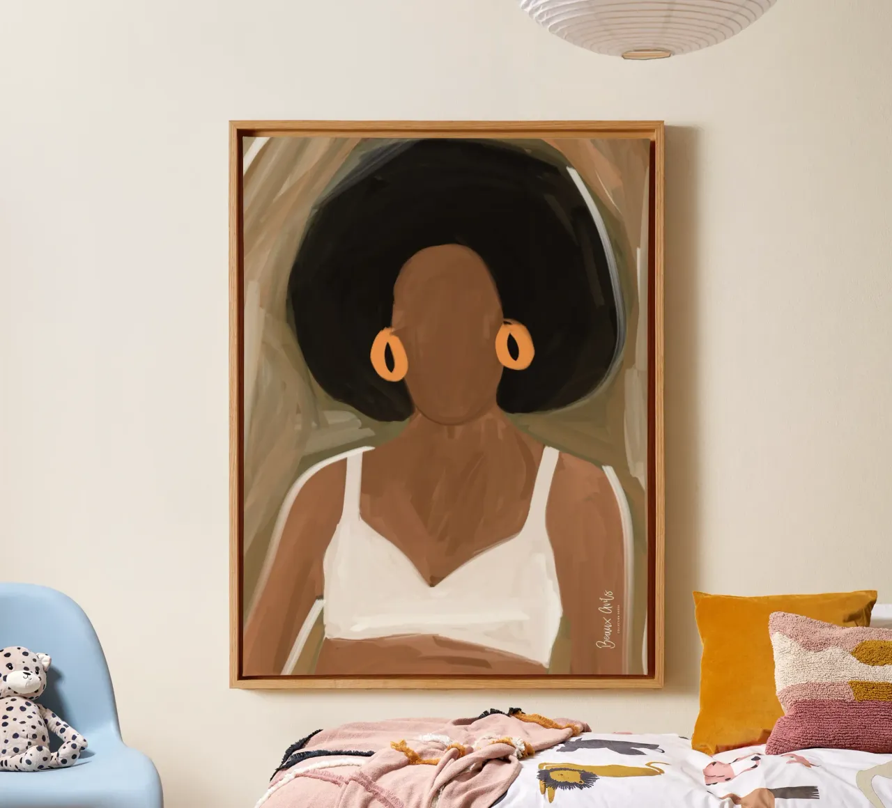 Afro Ayinde canvas by Mathudace Créas