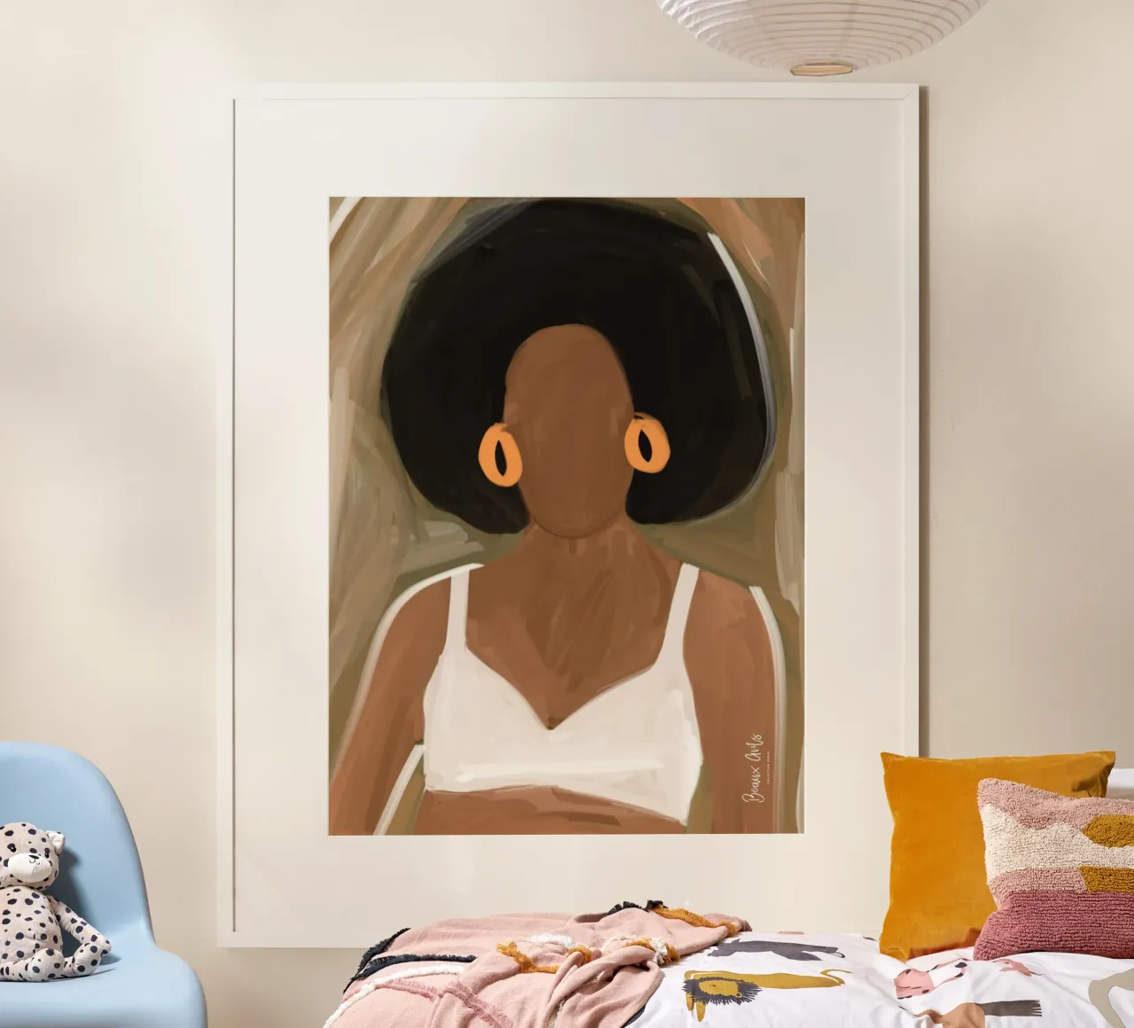 Afro Ayinde carta hahnemühle da Mathudace Créas