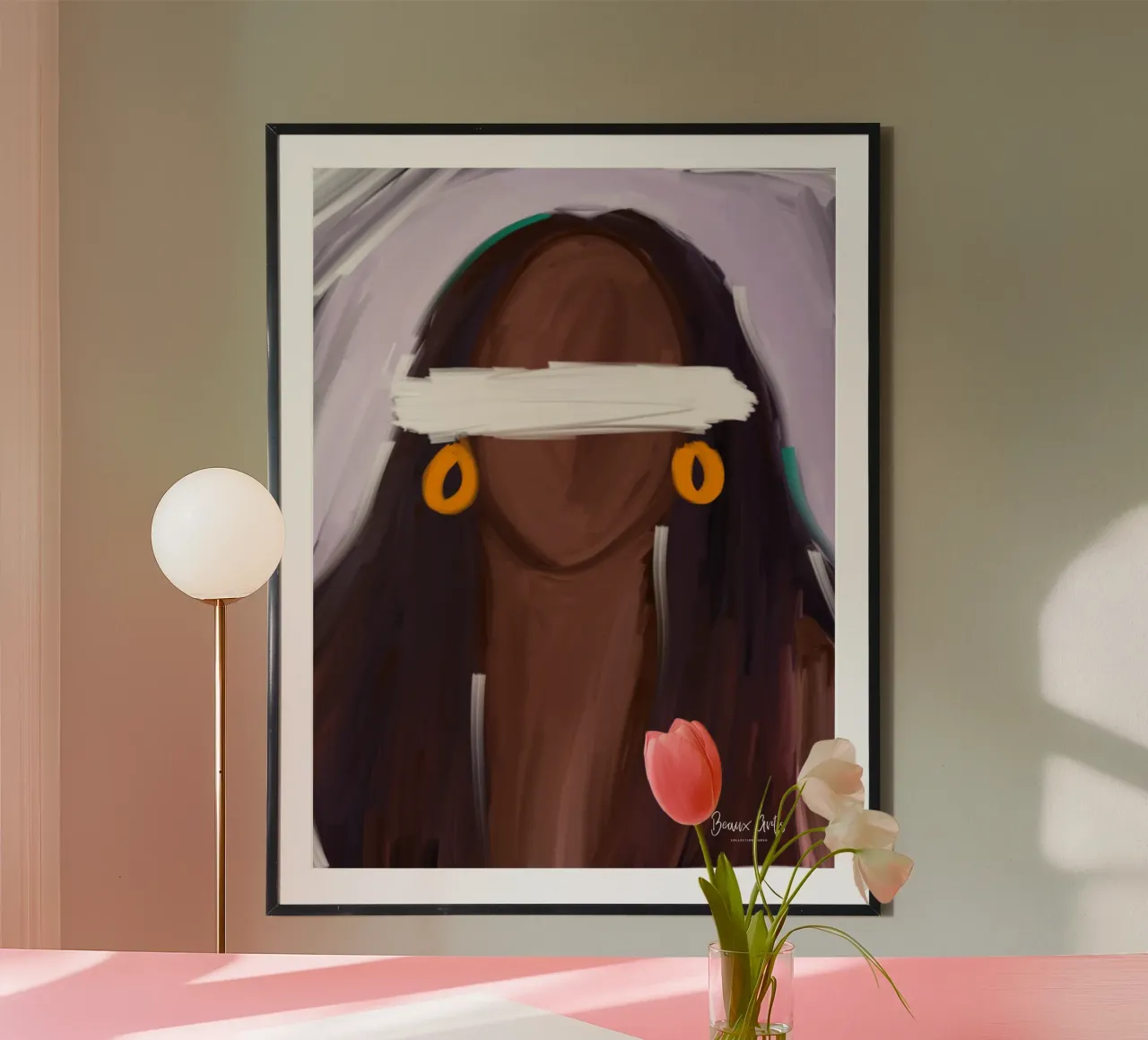 Afro Diaspora poster da Mathudace Créas