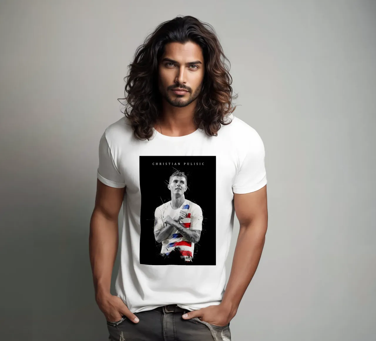 Christian Pulisic t-shirt da tenten