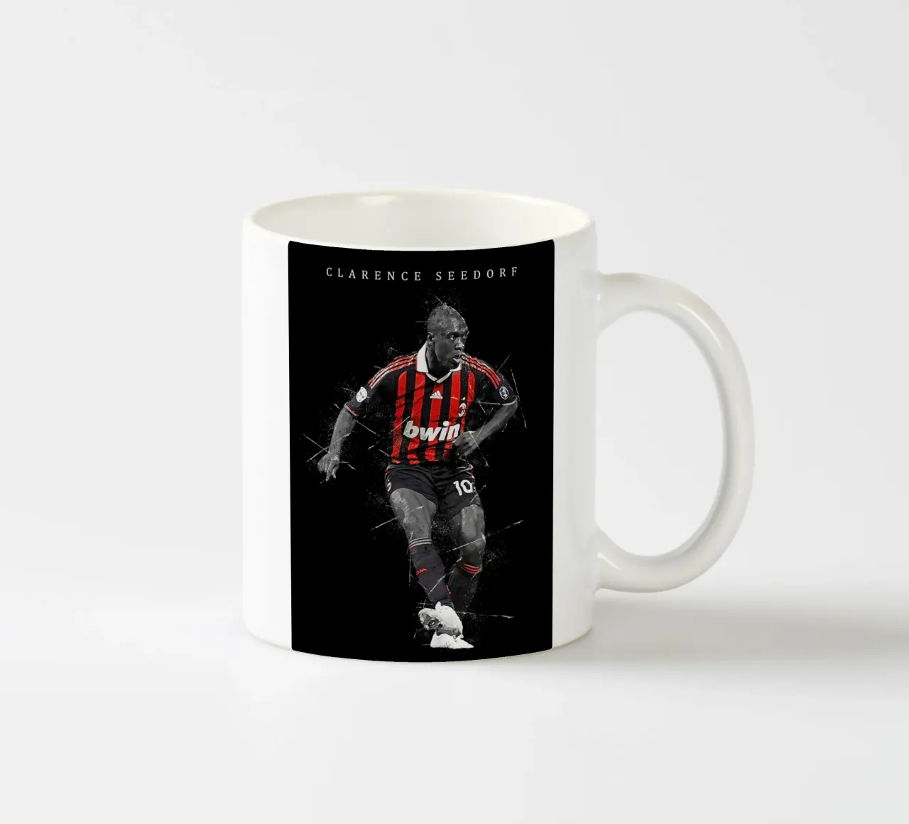 Clarence Seedorf tazza in ceramica da tenten