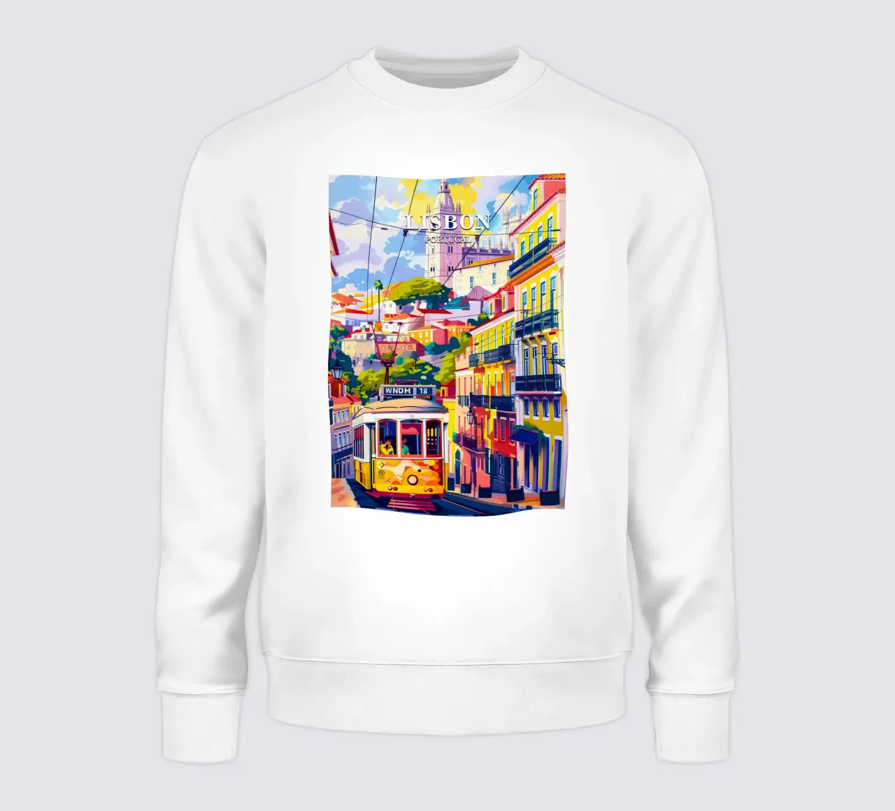 Lisbon Portugal sweatshirt van Travelstudio