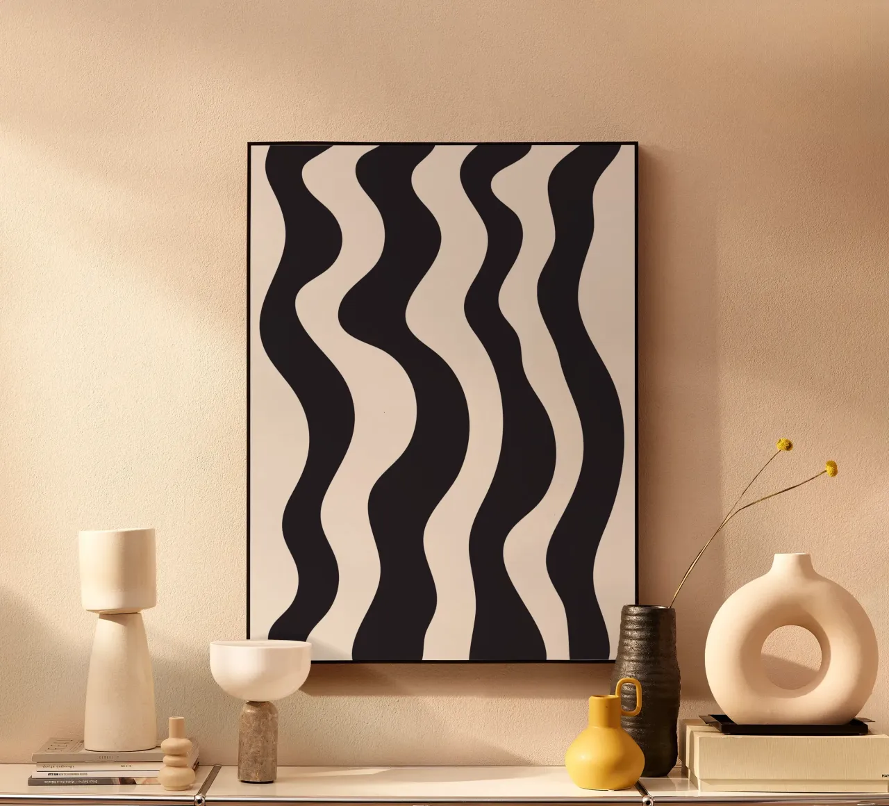 Wavy BW plexiglass da Bytenar