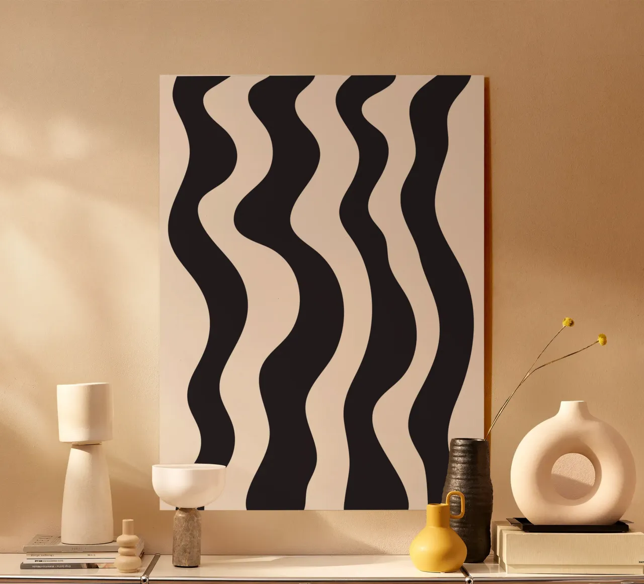 Wavy BW plexiglass da Bytenar