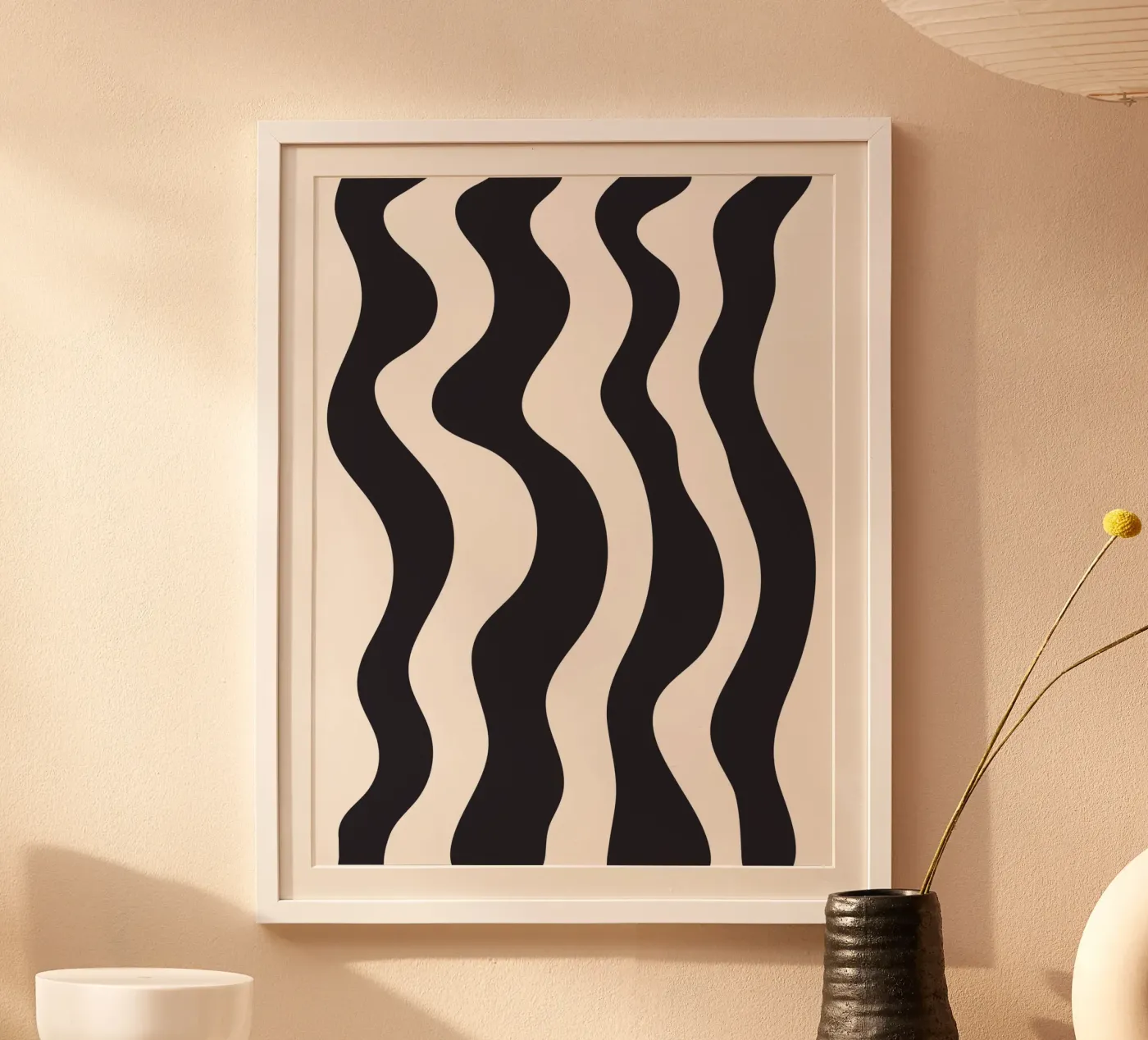 Wavy BW poster da Bytenar