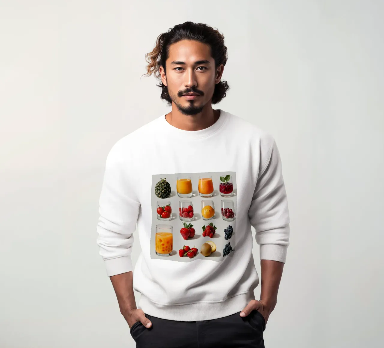 Frutta fresca e colorata felpa da Motivate-Today