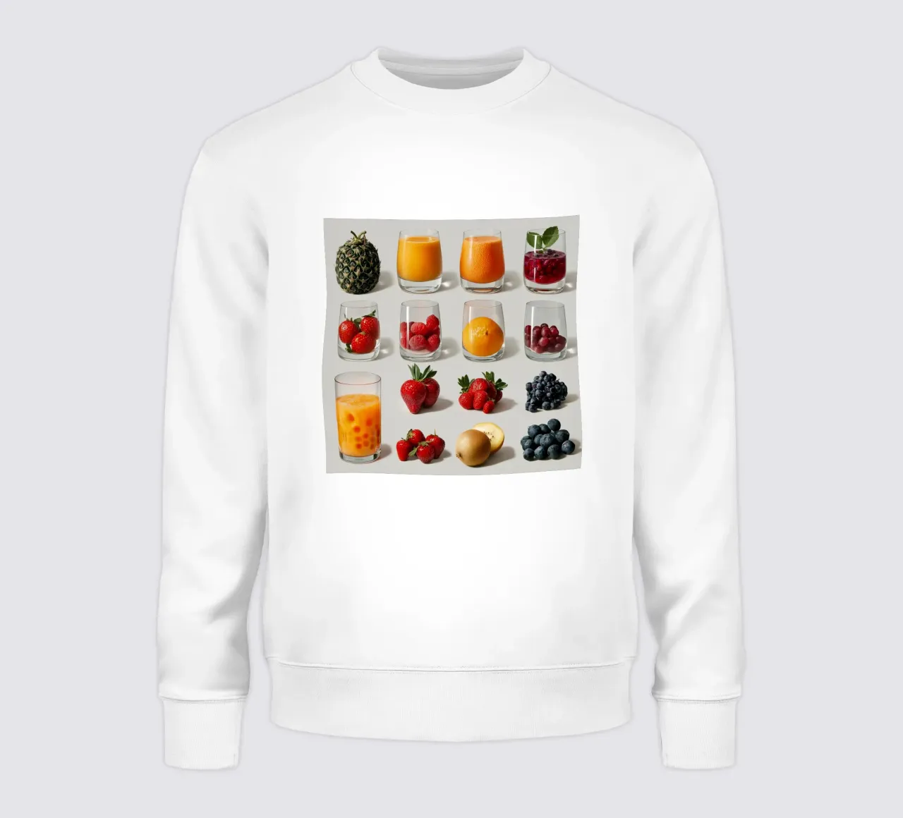 Frutta fresca e colorata felpa da Motivate-Today