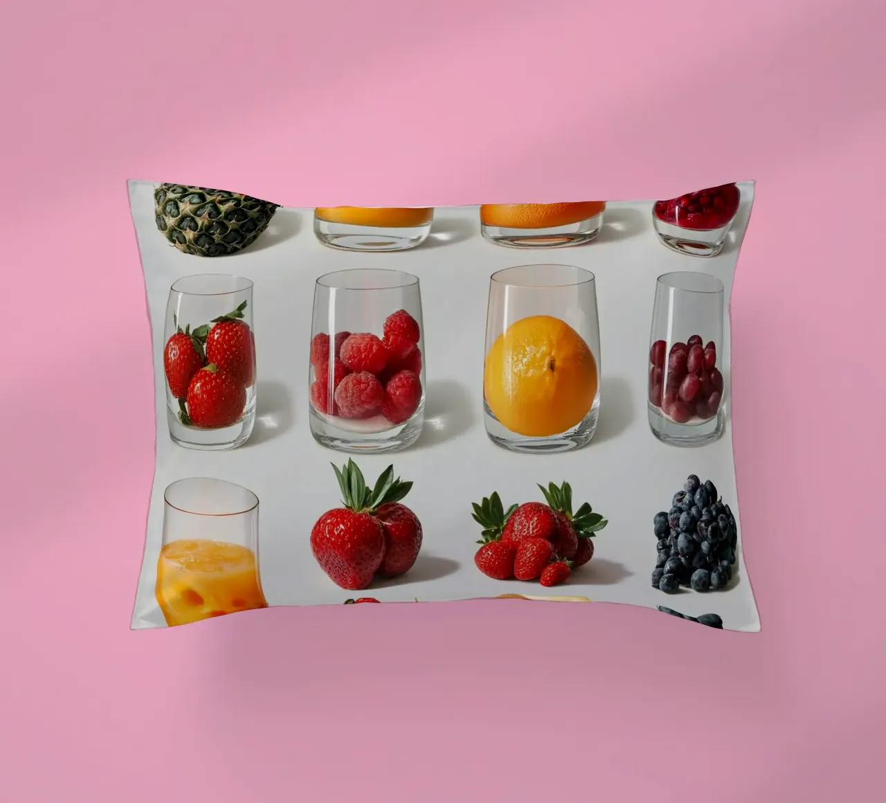 Frutta fresca e colorata cuscino da Motivate-Today