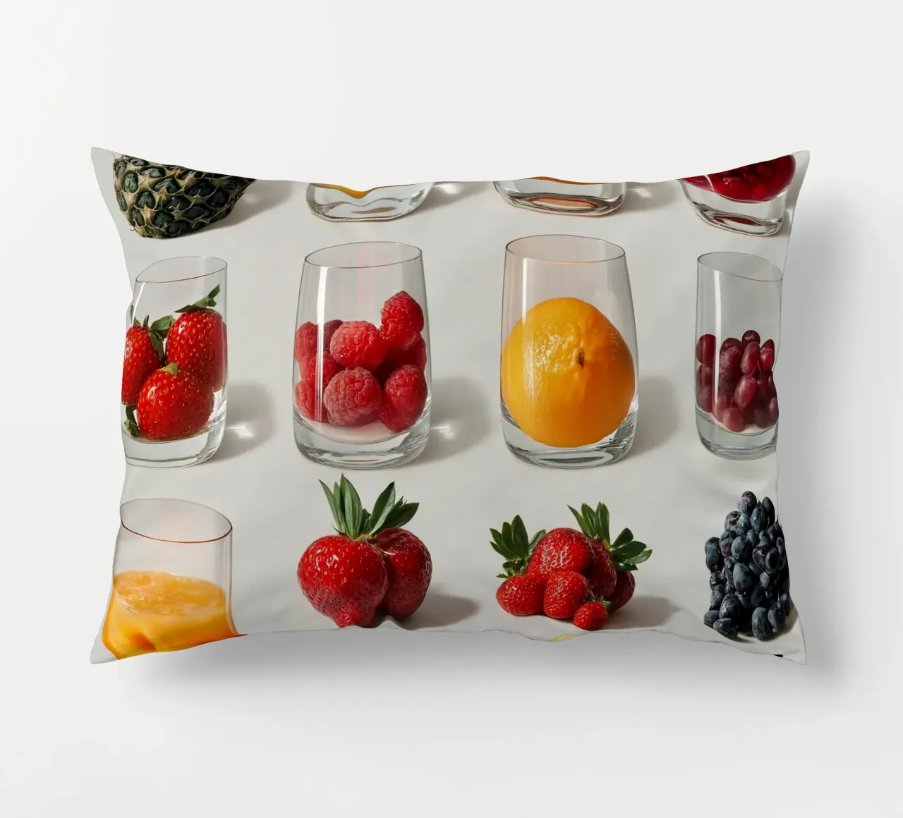 Frutta fresca e colorata cuscino da Motivate-Today
